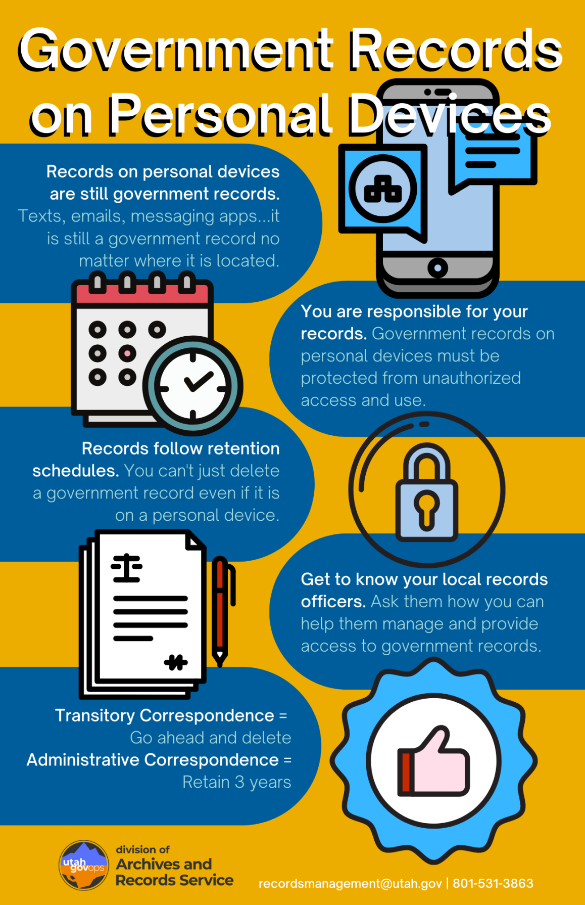 Government Records on Personal Devices